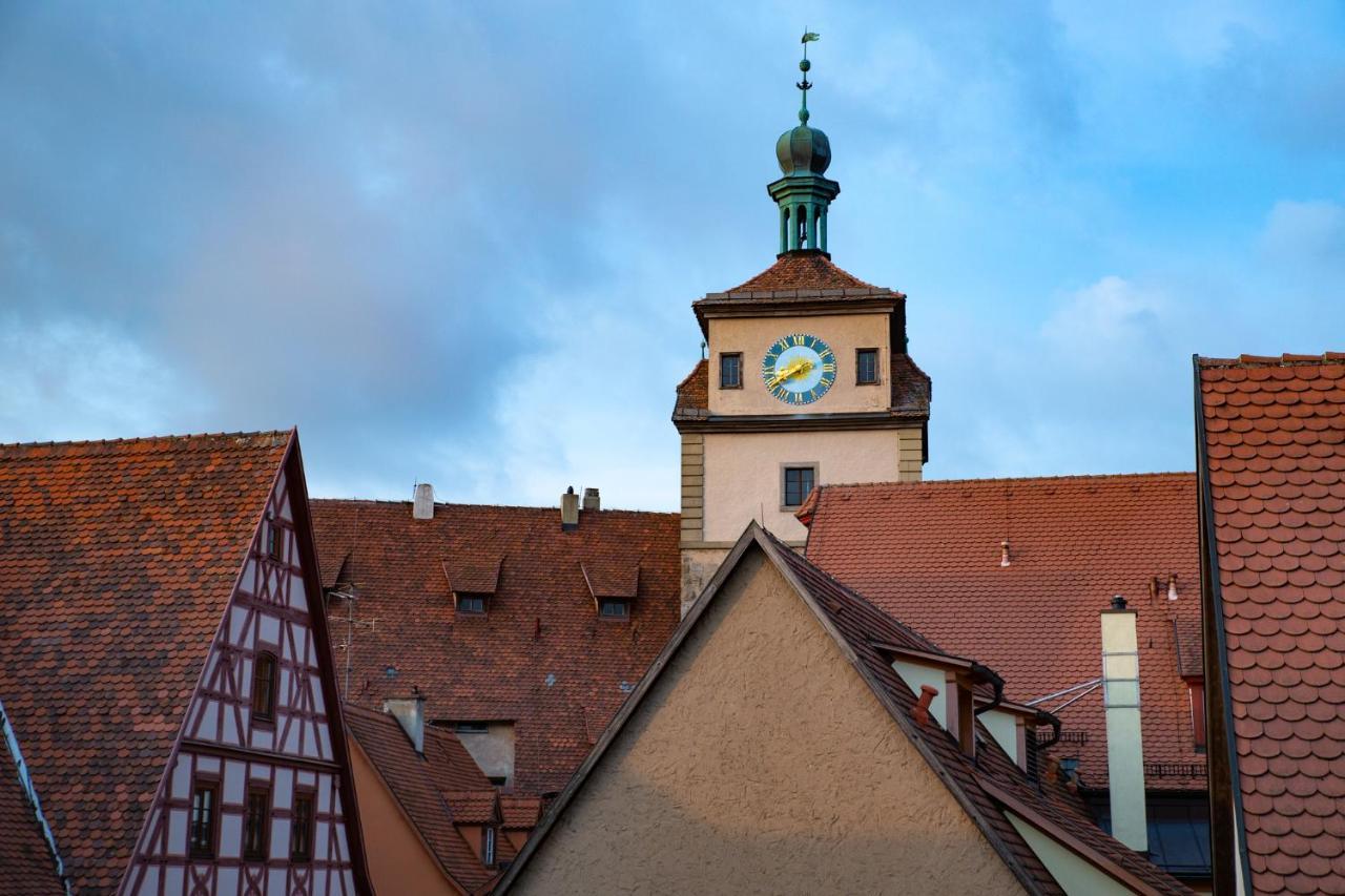 Gästehaus am weißen Turm Rothenburg ob der Tauber Exterior foto